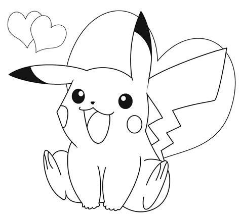 pikachu coloring pages|Pikachu coloring pages